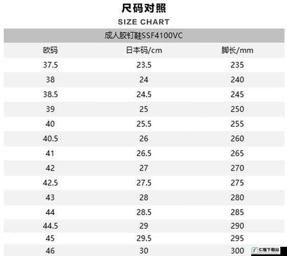 日本尺码与欧美尺码如何转换- 轻松搞定尺码换算