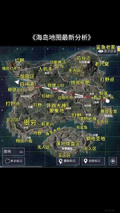 绝地求生海岛地图的大小究竟有多少及详细地图改动介绍