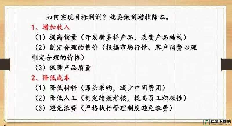 996赚钱模式：我的公司如何赚取更多利润？