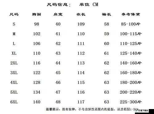 亚洲 M 码欧洲 S 码 SSS222 服装尺码差异探究