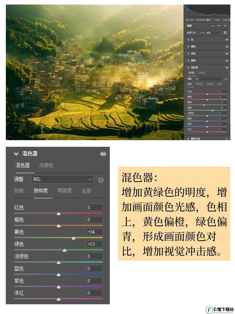 PS 二级调色大片效果教程